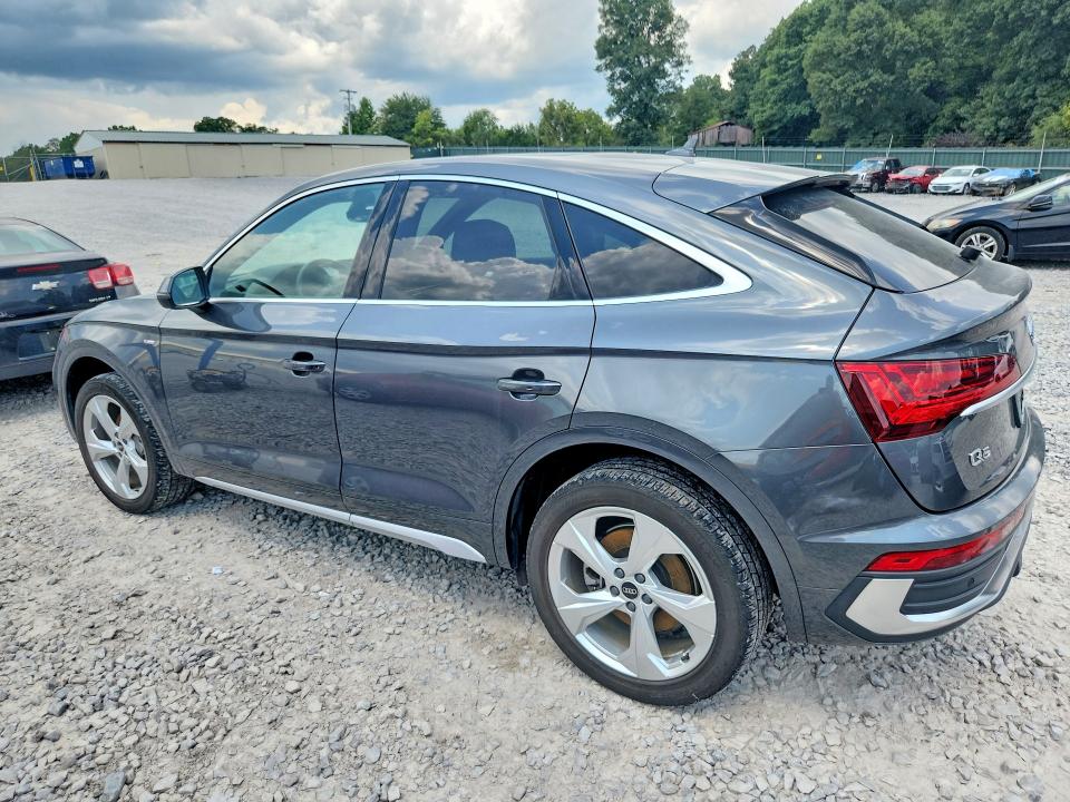 2022 Audi Q5 VIN WA15AAFY6N2105184 COPART salvage auction — SIDE, Tn - Salvage Certificate, sold $19,900 on 2026-08-25 (photo 2)