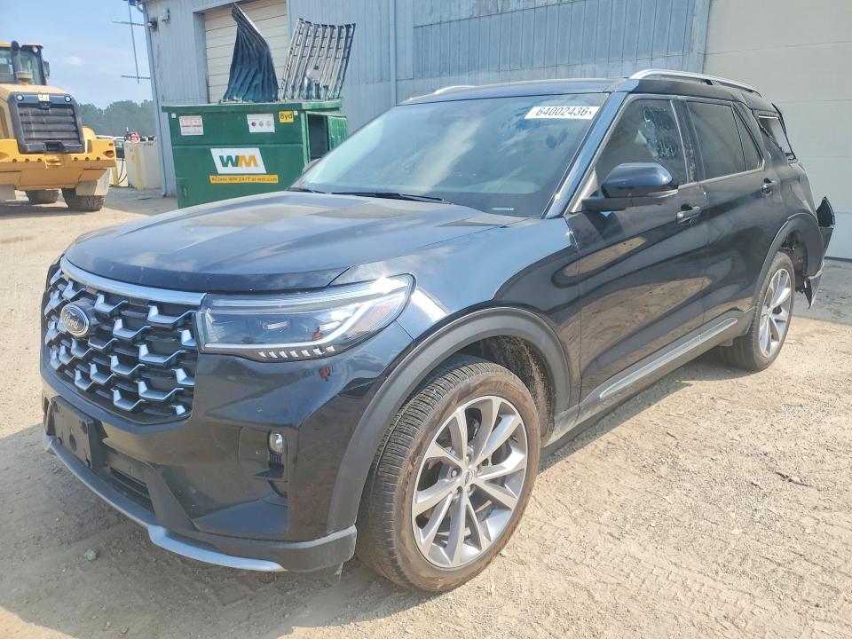 2025 Ford Explorer VIN 1FMWK8HC4SGA53338 — COPART salvage auction photo