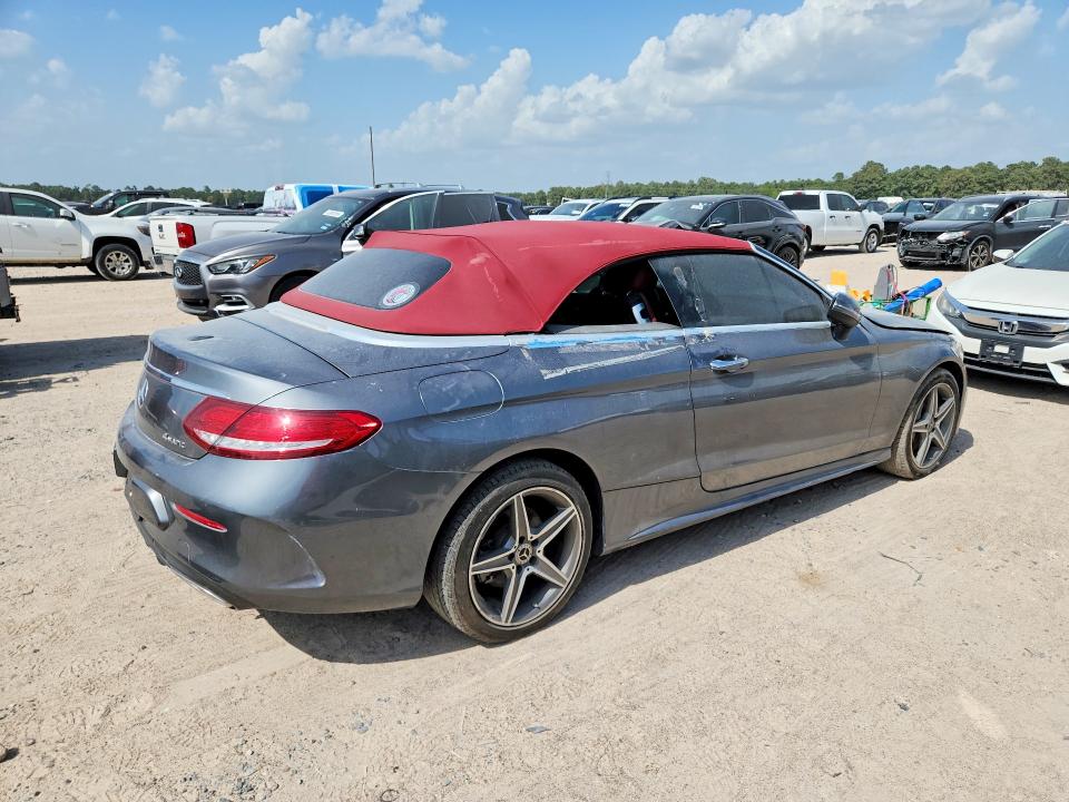 2018 Mercedes-benz C-klasse VIN WDDWK4KBXJF620272 COPART salvage auction — MINOR DENT/SCRATCHES, Nj - Cert Of Title-Salvage, sold $3,850 on 2026-08-11 (photo 3)