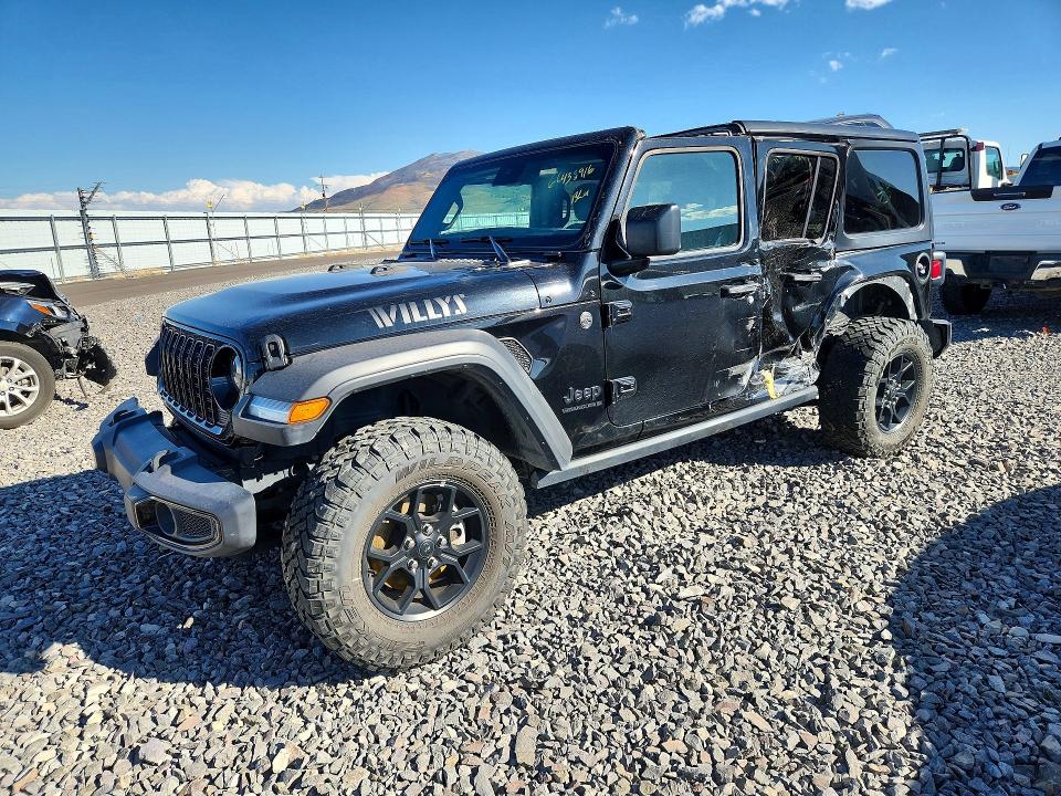 2025 Jeep Wrangler / VIN 1C4PJXDN1SW555601 — COPART salvage auction photo