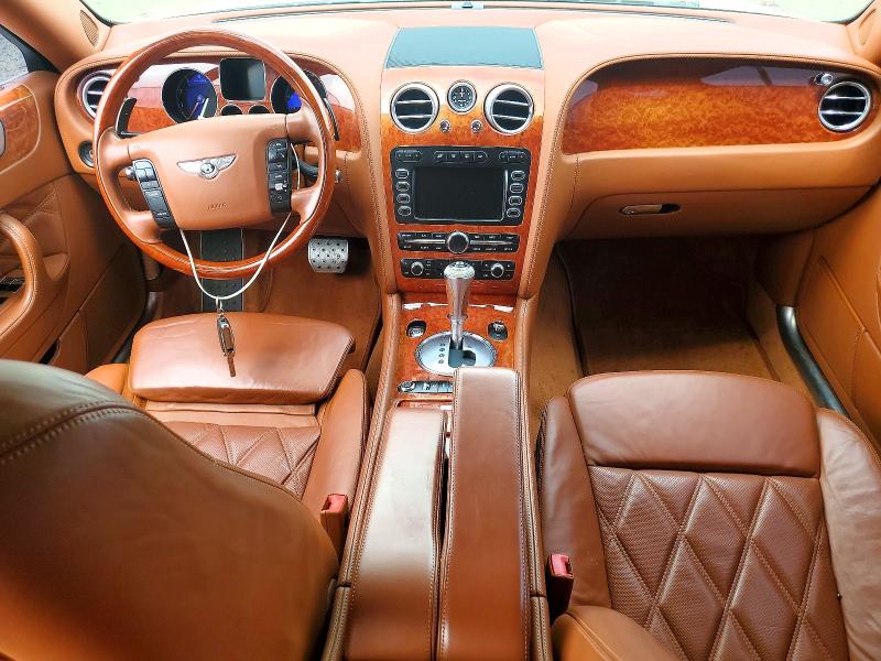 2011 Bentley Continental VIN SCBBP9ZA8BC069348 COPART salvage auction — FRONT END, VA - CERT OF TITLE - SALVAGE, sold $9,600 on 2026-08-19 (photo 8)