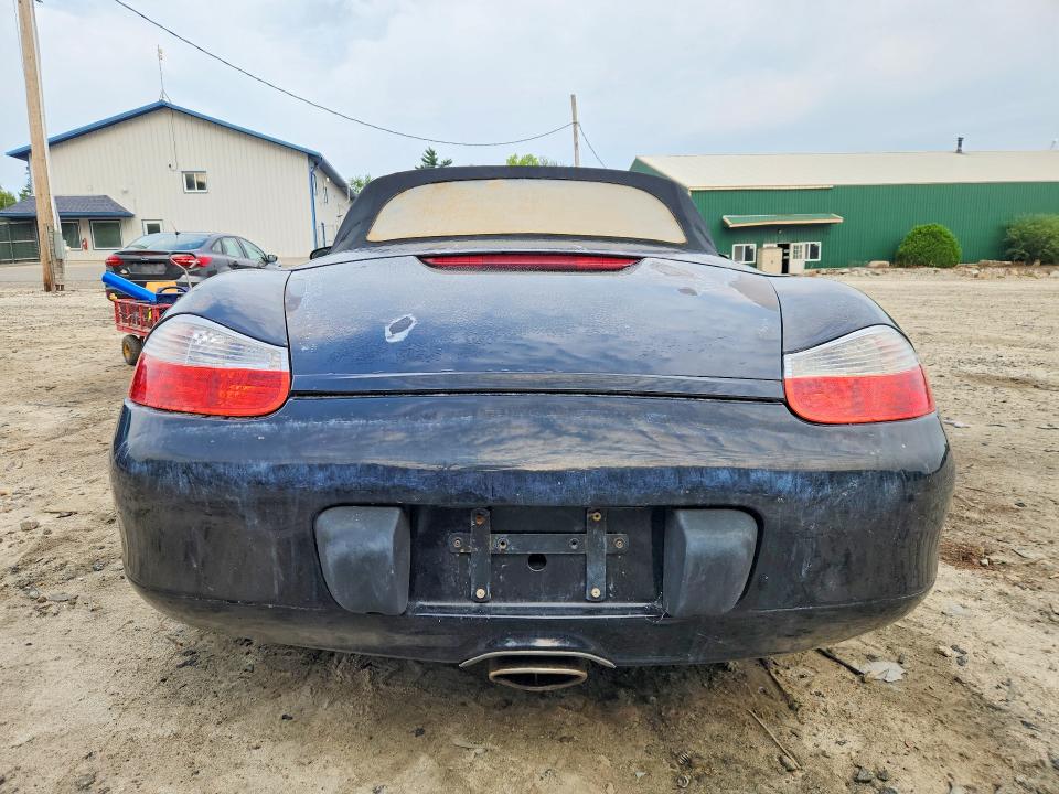1999 Porsche Boxster VIN WP0CA2989XU625661 COPART salvage auction — MECHANICAL, WI - CERT OF TITLE-REBUILT SALVAGE, sold $900 on 2026-08-13 (photo 6)