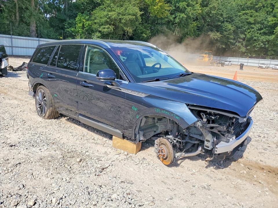 2024 Lincoln Aviator VIN 5LM5J7WC6RGL06405 COPART salvage auction — FRONT END, Ga - Cert Of Title-Salvage, sold $12,500 on 2026-09-11 (photo 4)