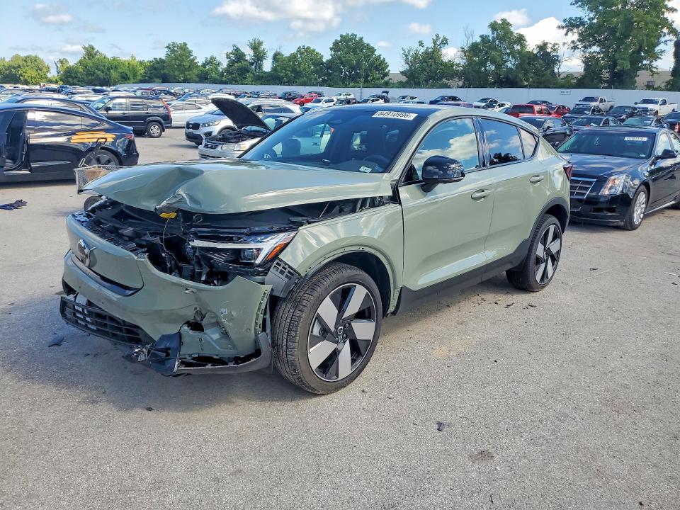 2023 Volvo C40 VIN YV4ED3GM1P2058232 — COPART salvage auction photo