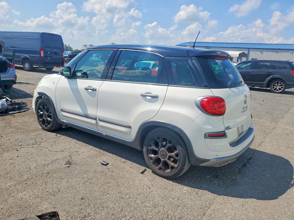 2018 Fiat 500l VIN ZFBCFADHXJZ041205 COPART salvage auction — FRONT END, Pa - Certificate Of Salvage, sold $300 on 2026-08-14 (photo 2)