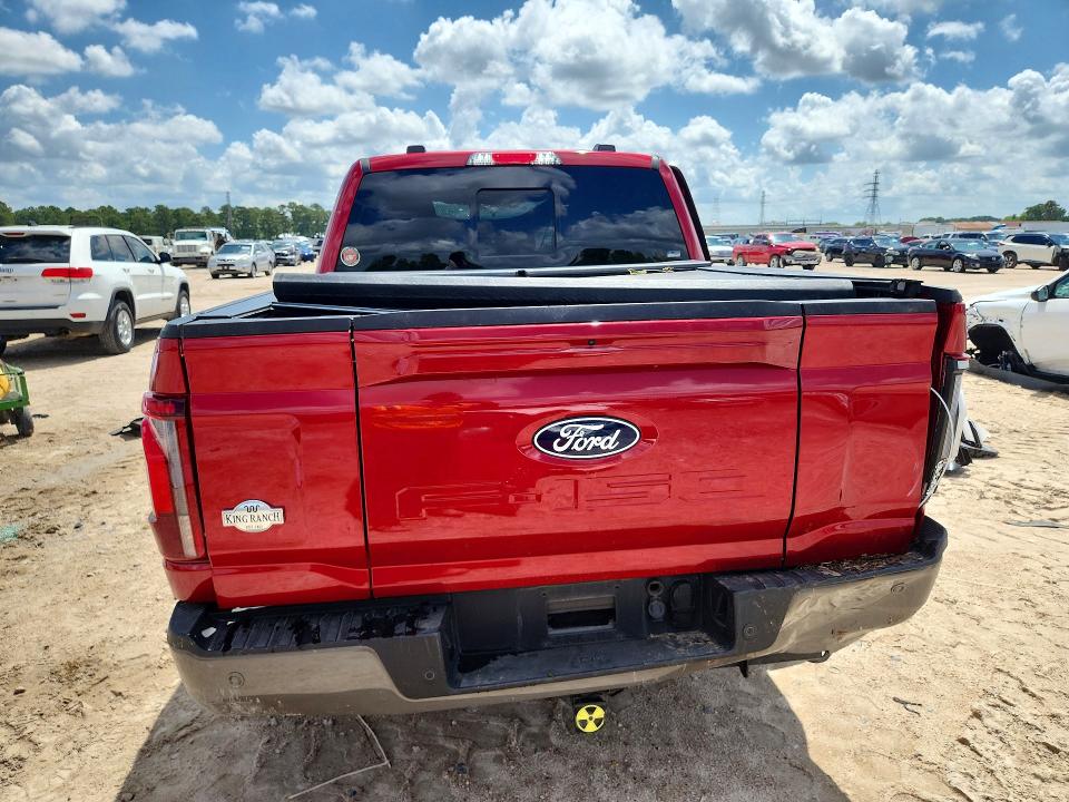2025 Ford F-150 lightning VIN 1FTFW6LD3SFC03412 COPART salvage auction — ALL OVER, TX - SALVAGE VEHICLE TITLE (P), sold $8,000 on 2026-08-18 (photo 6)