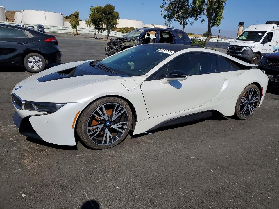 2016 BMW I8 VIN WBY2Z2C58GV675365 — COPART salvage auction photo