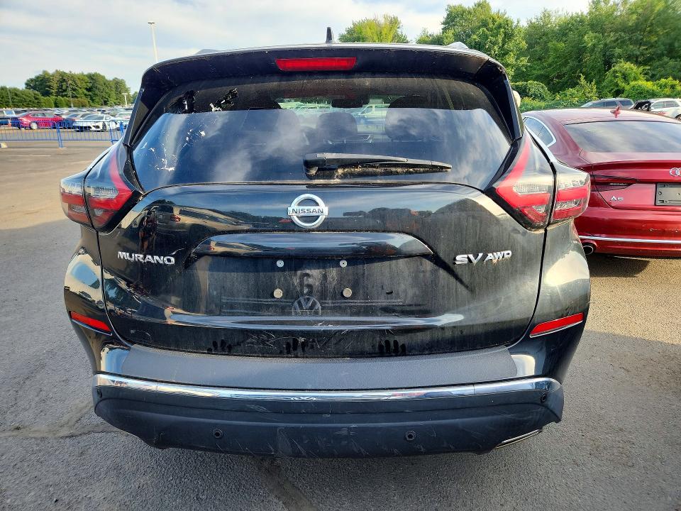 2021 Nissan Murano VIN 5N1AZ2BS1MC117509 COPART salvage auction — FRONT END, Ma - Certificate Of Title (P), sold $475 on 2026-09-04 (photo 6)