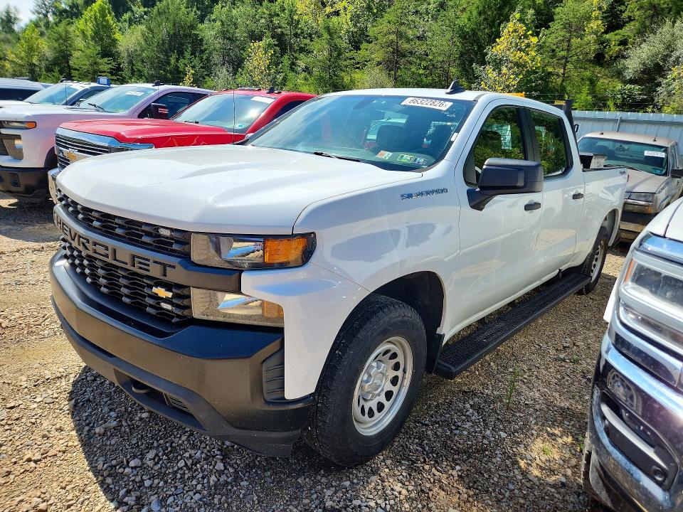 2020 Chevrolet Silverado VIN 1GCPYAEK5LZ198159 COPART salvage auction — MECHANICAL, PA - CERT OF TITLE, sold $9,700 on 2026-09-03 (photo 1)