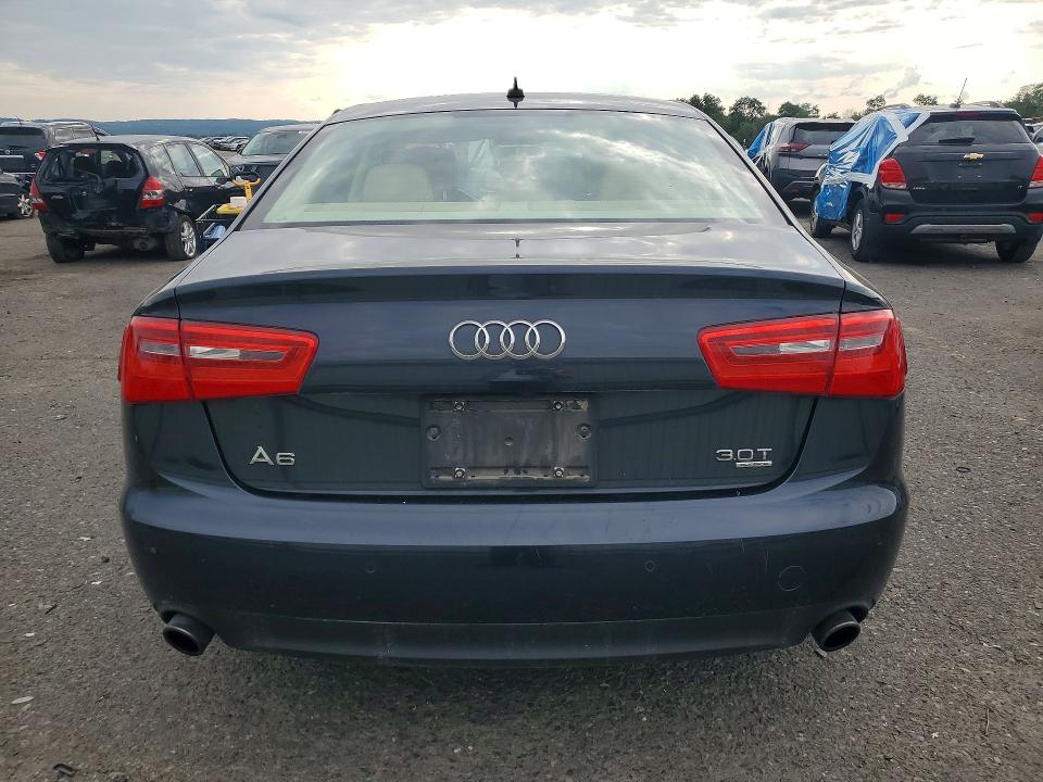 2014 Audi A6 VIN WAUFGAFC1EN051270 COPART salvage auction — MECHANICAL, Pa - Certificate Of Salvage, sold $1,800 on 2026-09-04 (photo 6)