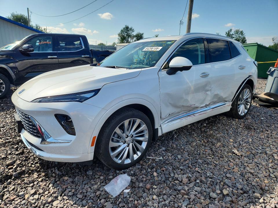 2025 Buick Envision VIN LRBFZME45SD034271 — COPART salvage auction photo