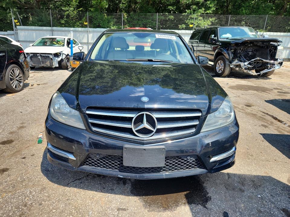 2014 Mercedes-benz C class VIN WDDGF4HB5EA953918 COPART salvage auction — REAR END, Ga - Cert Of Title-Court Order, sold $1,150 on 2026-09-01 (photo 5)