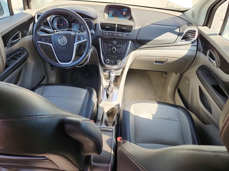 2013 Buick Encore VIN KL4CJHSBXDB124336 COPART salvage auction — FRONT END, Ut - Salvage Certificate, sold $1,050 on 2026-09-04 (photo 8)