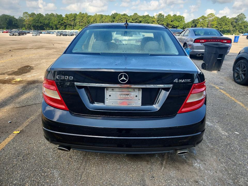 2011 Mercedes-benz C class VIN WDDGF8BB2BR156152 COPART salvage auction — FRONT END, AL - CERTIFICATE OF TITLE, sold $325 on 2026-08-10 (photo 6)