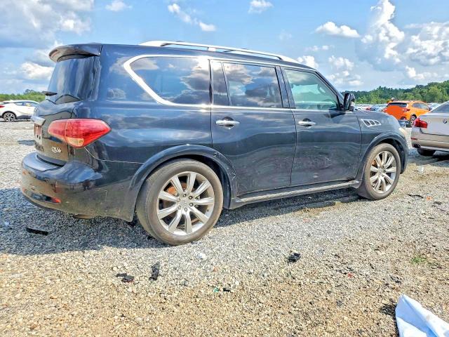 2012 Infiniti Qx56 VIN JN8AZ2ND5C9715328 COPART salvage auction — SIDE, Oh - Certificate Of Title, sold $1,350 on 2026-09-14 (photo 3)