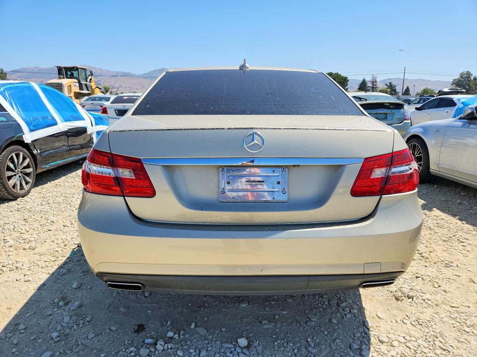 2011 Mercedes-benz E-class VIN WDDHF5GB4BA275024 COPART salvage auction — FRONT END, CA - DIS/DLR/EXP ONLY CLEAN TITLE, sold $1,000 on 2026-08-11 (photo 6)