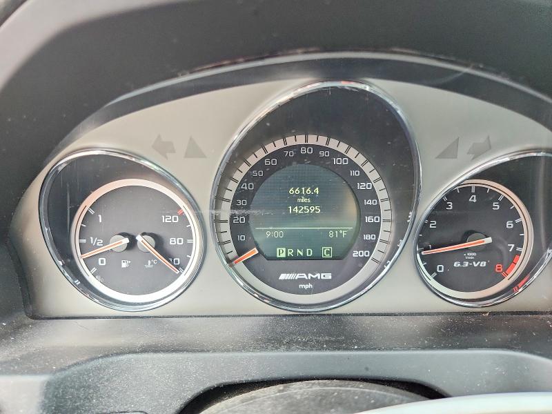 2009 Mercedes-benz C class VIN WDDGF77X69F230005 COPART salvage auction — FRONT END, Pa - Certificate Of Salvage, sold $4,850 on 2026-08-18 (photo 9)