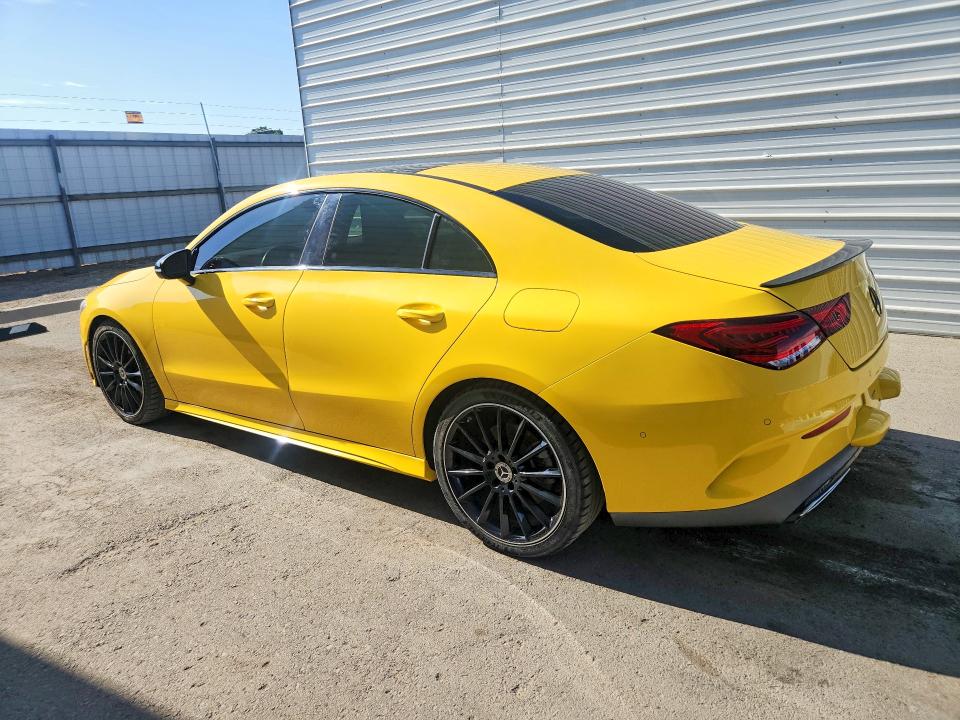 2020 Mercedes-benz Cla-class VIN WDD5J4GBXLN037877 COPART salvage auction — MECHANICAL, Ca - Dis/Dlr/Exp Only Clean Title, sold $9,200 on 2026-09-01 (photo 2)