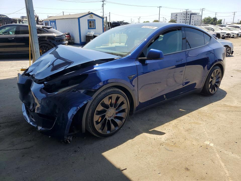 2023 Tesla Model y VIN 7SAYGDEF0PF660170 — COPART salvage auction photo