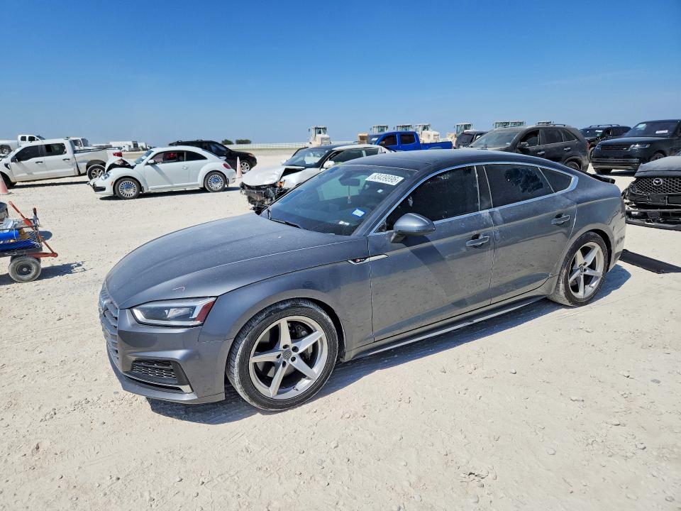2019 Audi A5 VIN WAUDNCF56KA100525 — COPART salvage auction photo
