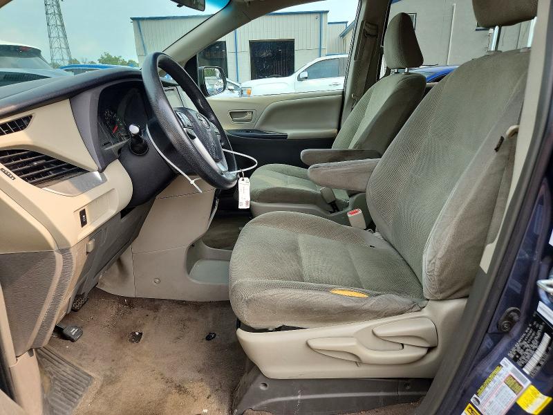 2015 Toyota Sienna VIN 5TDZK3DC2FS528684 COPART salvage auction — FRONT END, Nj - Cert Of Title-Salvage, sold $1,475 on 2026-09-17 (photo 7)