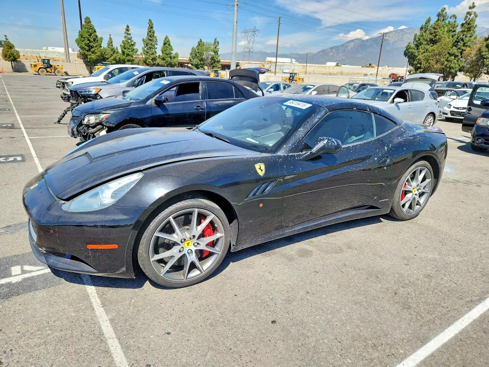 2010 Ferrari California VIN ZFF65LJA4A0174614 — COPART salvage auction photo
