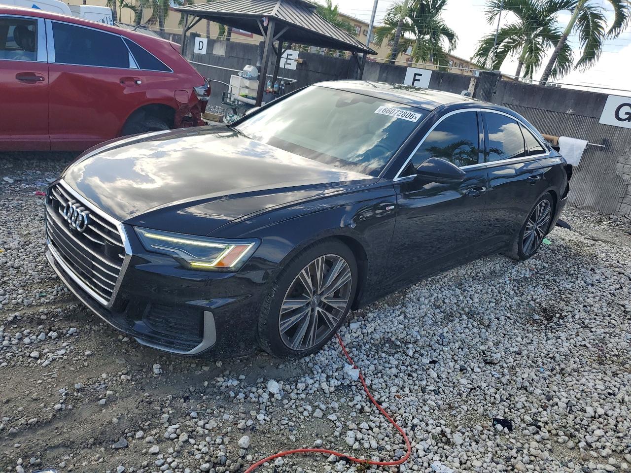 2019 Audi A6 VIN WAUL2AF20KN088296 — COPART salvage auction photo