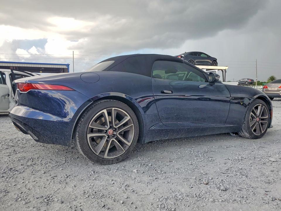 2021 Jaguar F-type VIN SAJDD5GX9MCK70386 COPART salvage auction — FRONT END, Fl - Cert Of Title Slvg Rebuildable, sold $15,100 on 2026-08-25 (photo 3)