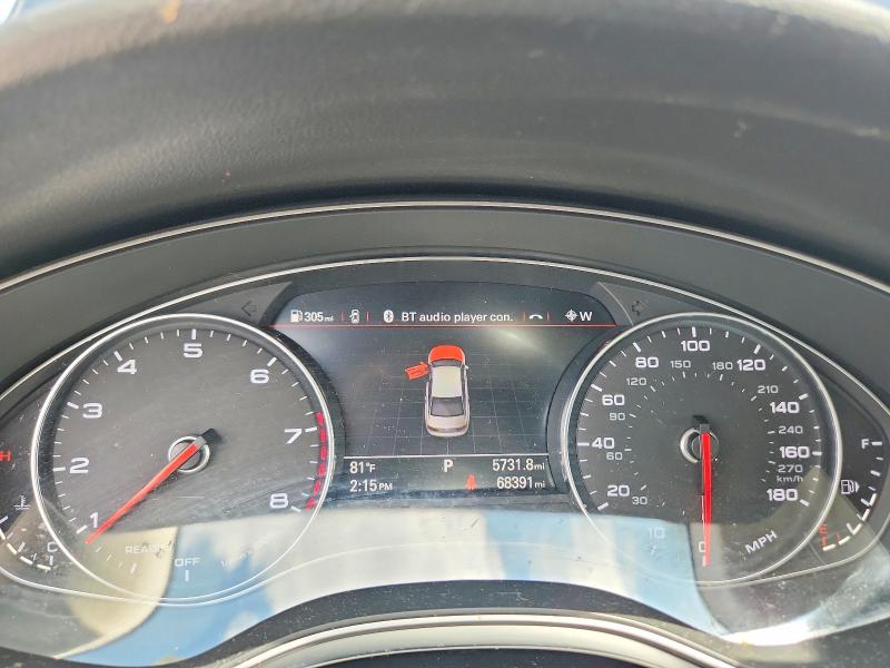 2018 Audi A6 VIN WAUG8AFC6JN036324 COPART salvage auction — REAR END, Oh - Cert Of Title-Salvage, sold $7,800 on 2026-09-08 (photo 9)