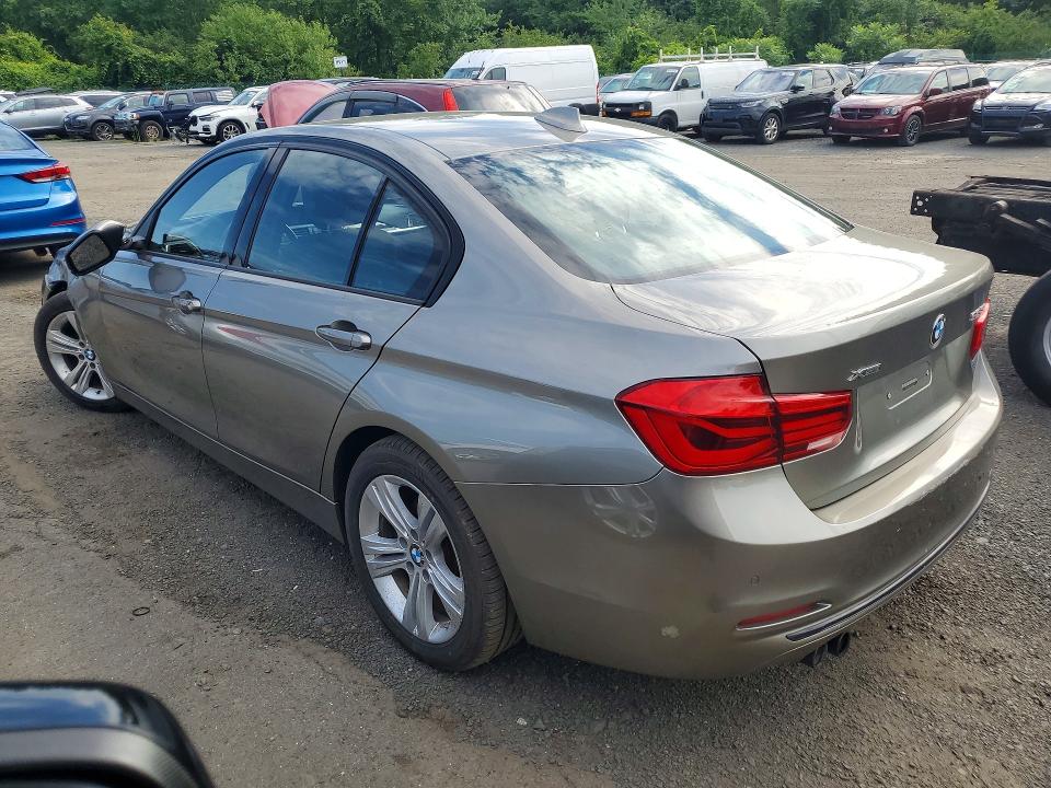 2016 BMW 3 series VIN WBA8E3G53GNU05187 COPART salvage auction — FRONT END, MA - CERT OF TITLE-SALVAGE (P), sold $1,350 on 2026-08-06 (photo 2)