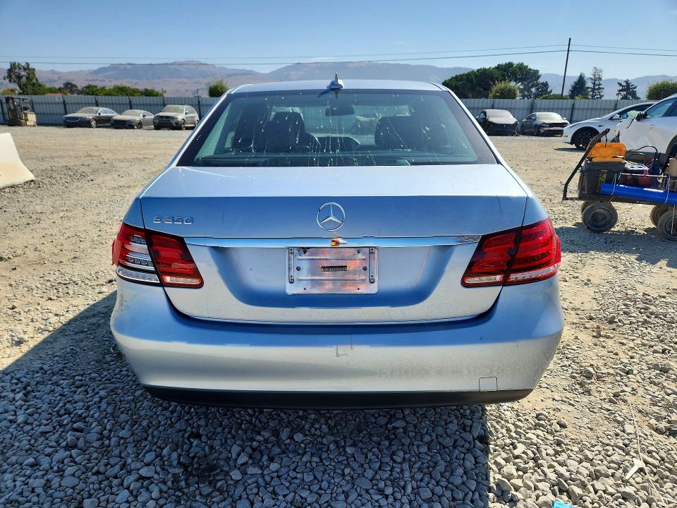 2015 Mercedes-benz E-klasse VIN WDDHF5KB2FB089750 COPART salvage auction — REAR END, Ca - Salvage Certificate, sold $3,350 on 2026-08-13 (photo 6)