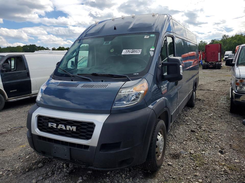 2020 Ram Promaster 3500 VIN 3C6URVJG6LE144462 — COPART salvage auction photo