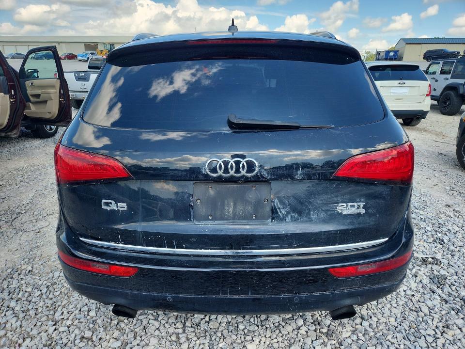 2015 Audi Q5 VIN WA1LFAFP0FA078846 COPART salvage auction — MECHANICAL, Tn - Certificate Of Title, sold $1,100 on 2026-08-14 (photo 6)