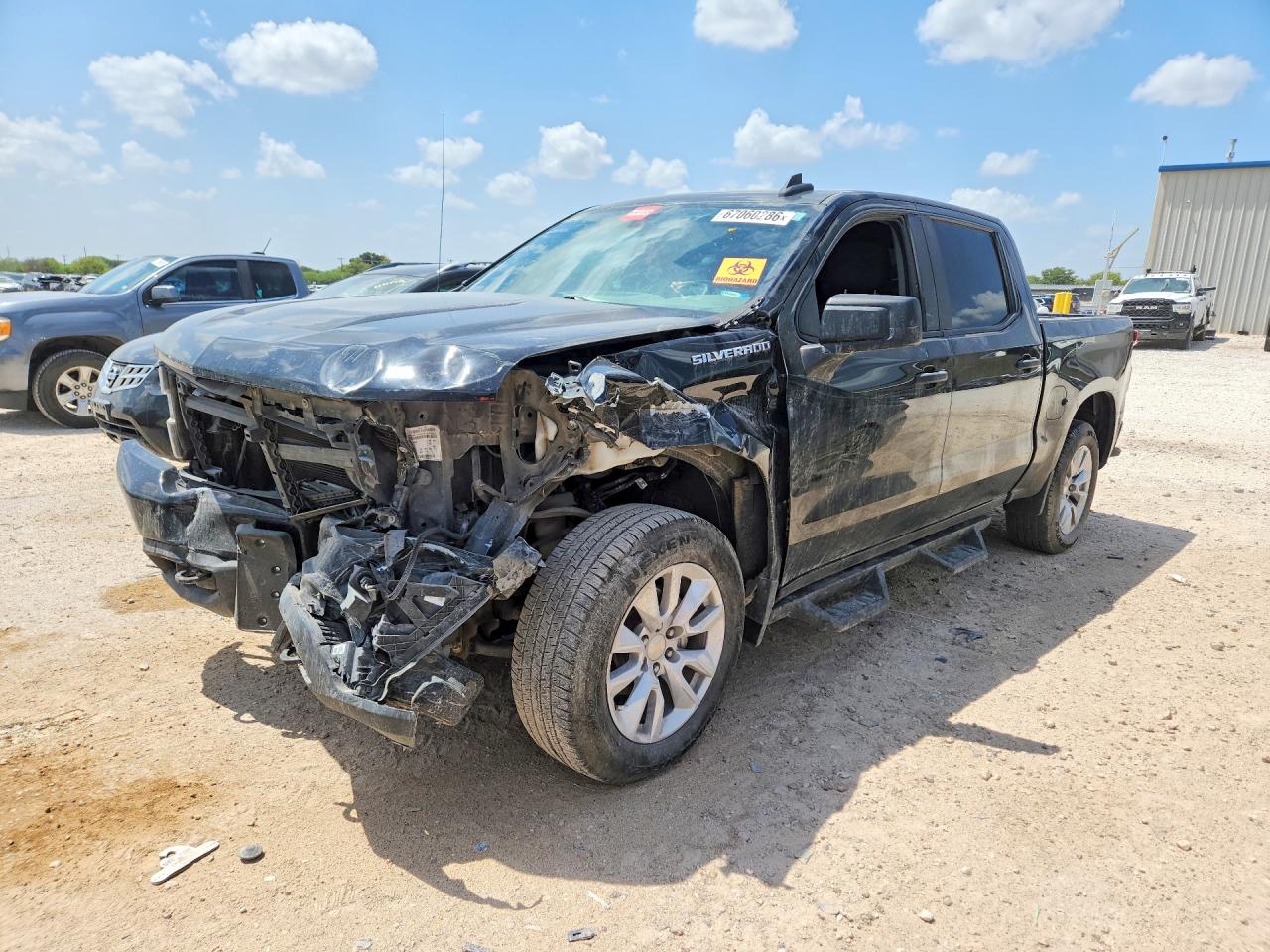 2022 Chevrolet Silverado VIN 3GCPWBEK7NG103499 — COPART salvage auction photo