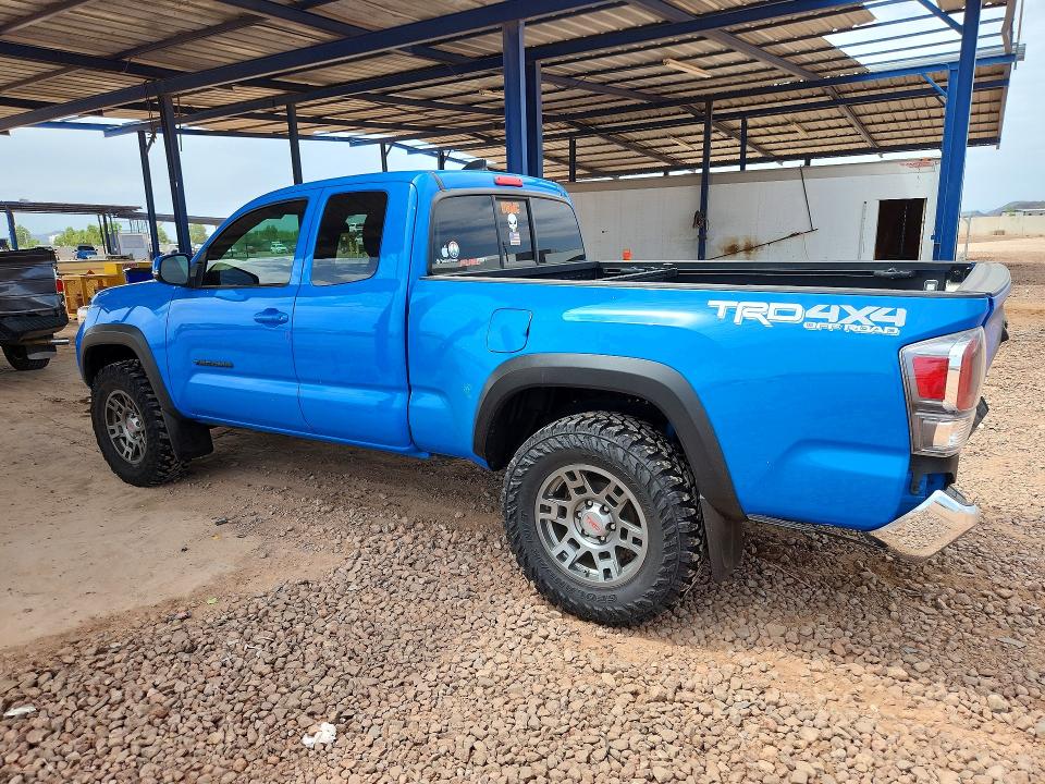 2020 Toyota Tacoma VIN 3TYSZ5AN3LT000862 COPART salvage auction — REAR END, AZ - CERT OF TITLE - SALVAGE, sold $10,800 on 2026-08-25 (photo 2)