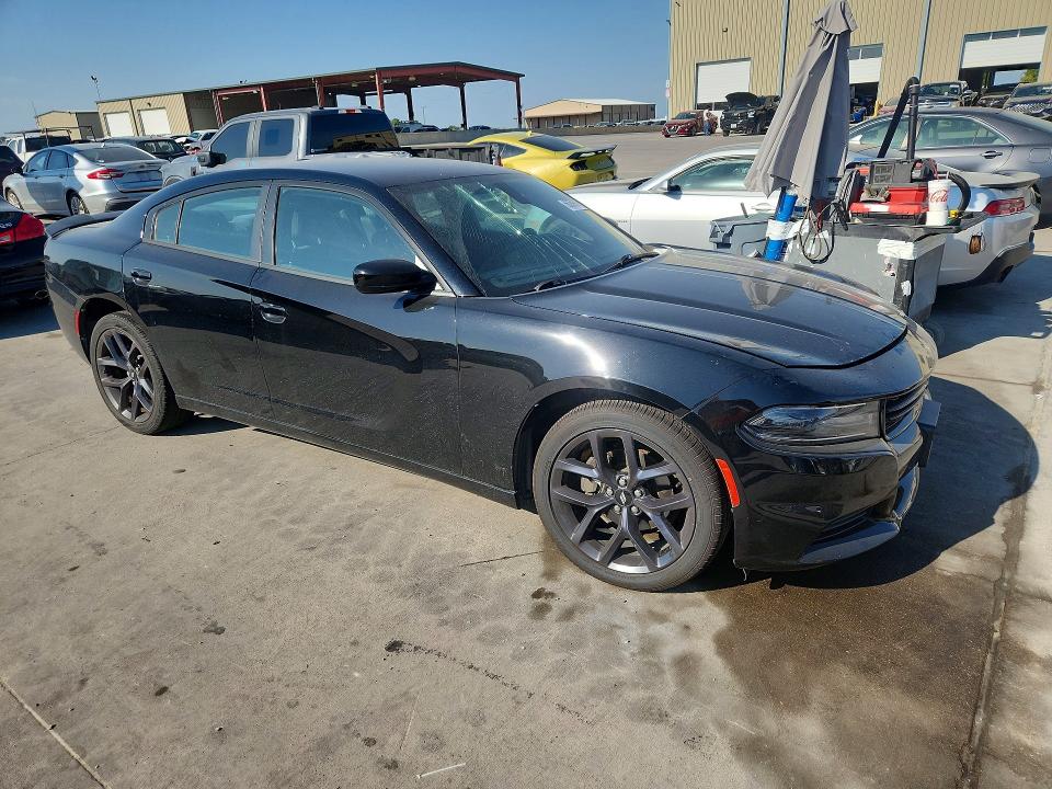2019 Dodge Charger VIN 2C3CDXBG4KH572387 COPART salvage auction — FRONT END, Tx - Salvage Vehicle Title, sold $2,950 on 2026-09-11 (photo 4)