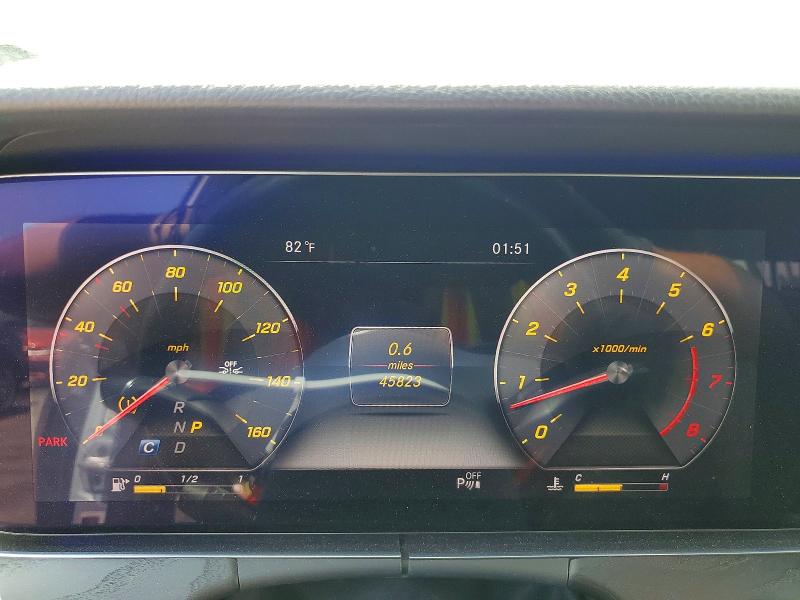 2020 Mercedes-benz E-klasse VIN WDDZF6JB8LA756043 COPART salvage auction — FRONT END, Ca - Cert Of Title-Salvaged, sold $9,400 on 2026-08-14 (photo 9)