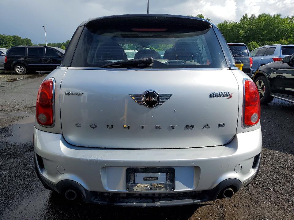 2013 Mini Cooper VIN WMWZC5C56DWP34452 COPART salvage auction — MINOR DENT/SCRATCHES, Vt - Certificate Of Title (P), sold $1,550 on 2026-08-06 (photo 6)