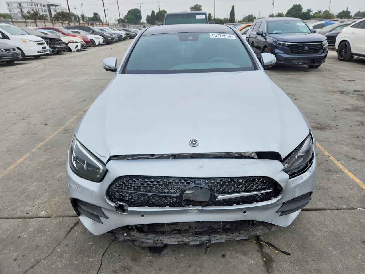 2021 Mercedes-benz E-klasse VIN W1KZF8DB7MA925655 COPART salvage auction — Front End, CA - SALVAGE CERTIFICATE, sold $11,900 on 2026-09-11 (photo 5)