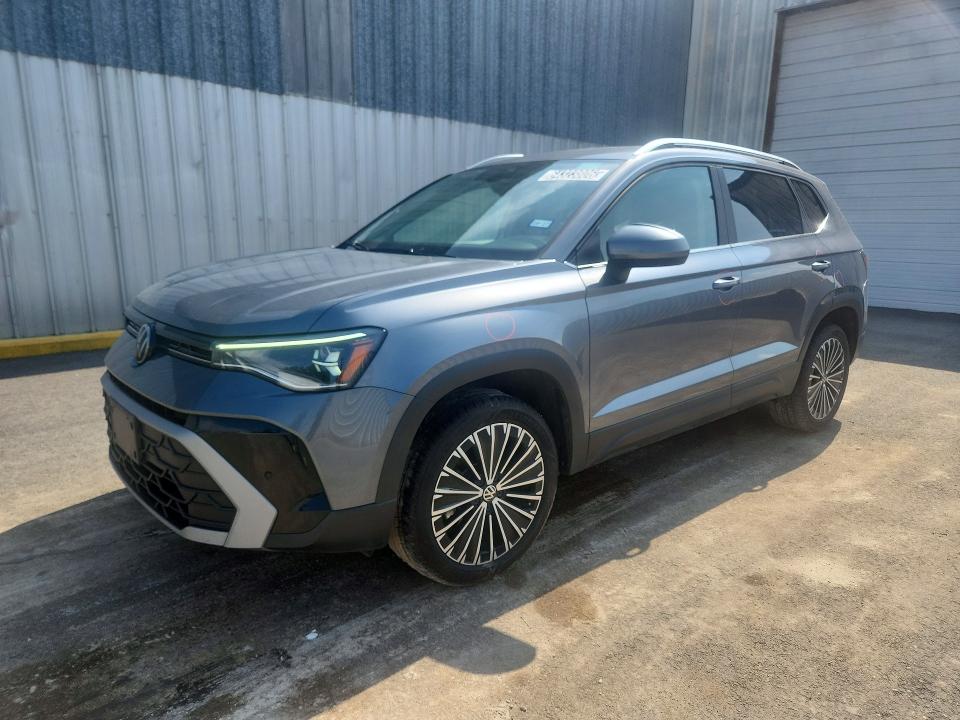 2026 Volkswagen Taos VIN 3VVSC7B27TM007375 COPART salvage auction — FRONT END, Tx - Certificate Of Title, sold $13,300 on 2026-08-17 (photo 1)