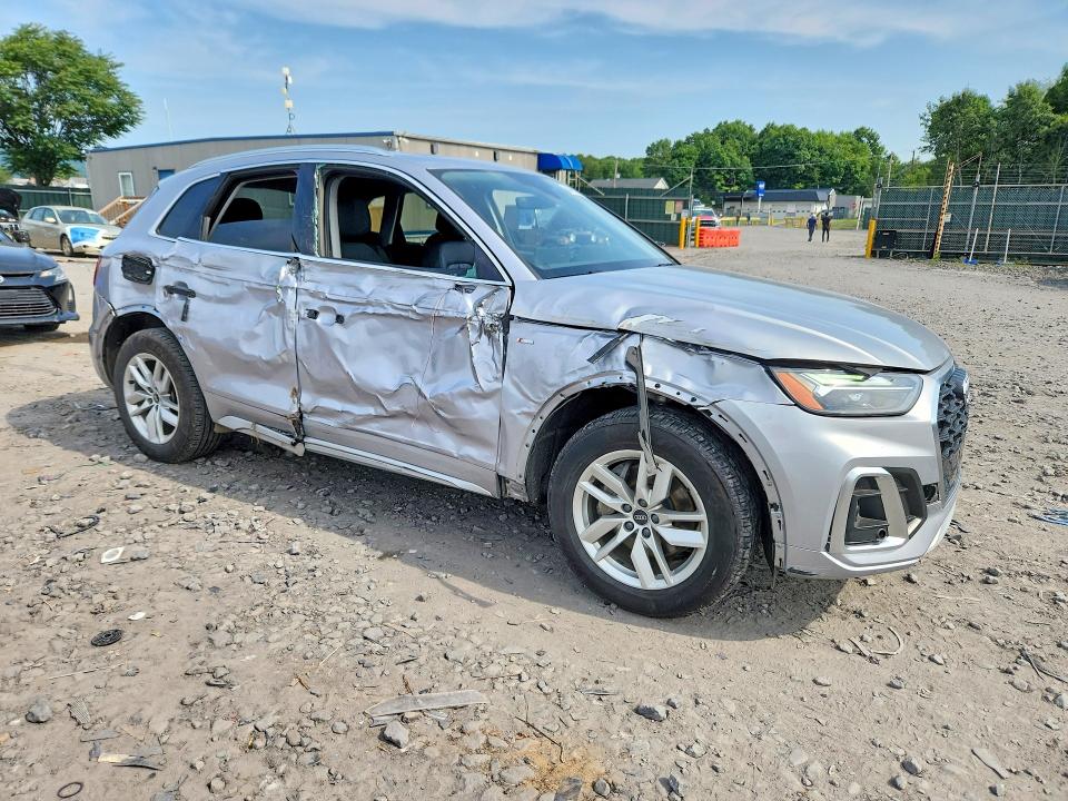 2022 Audi Q5 VIN WA1GAAFY2N2005995 COPART salvage auction — SIDE, Pa - Certificate Of Salvage, sold $7,200 on 2026-08-26 (photo 4)