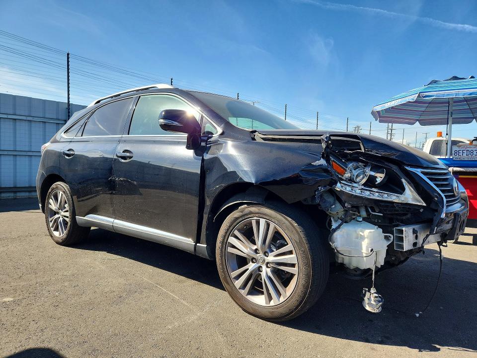 2015 Lexus Rx VIN 2T2ZK1BA1FC183609 COPART salvage auction — FRONT END, Ca - Salvage Certificate, sold $5,600 on 2026-09-02 (photo 4)