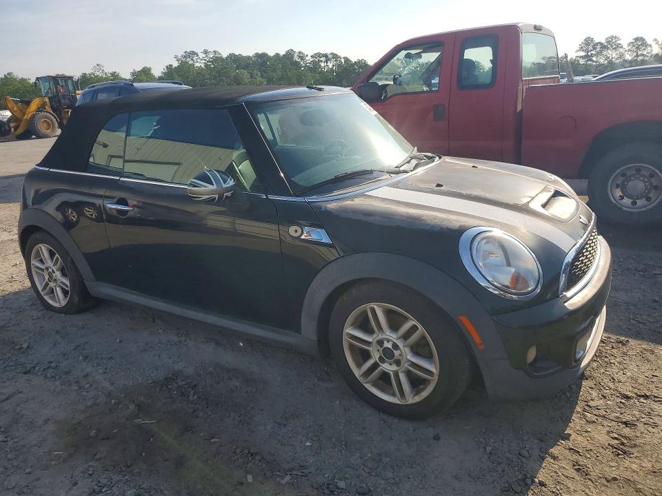 2013 Mini Cooper VIN WMWZP3C5XDT298019 COPART salvage auction — FRONT END, Ga - Certificate Of Title, sold $425 on 2026-08-17 (photo 4)