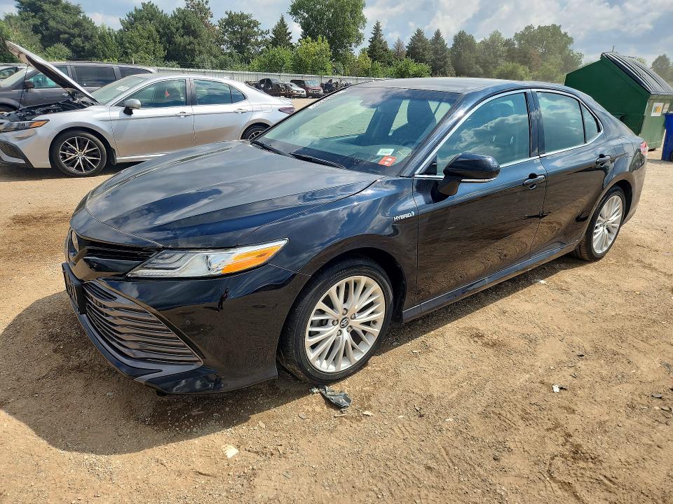 2018 Toyota Camry solara VIN 4T1B21HK1JU509020 — COPART salvage auction photo