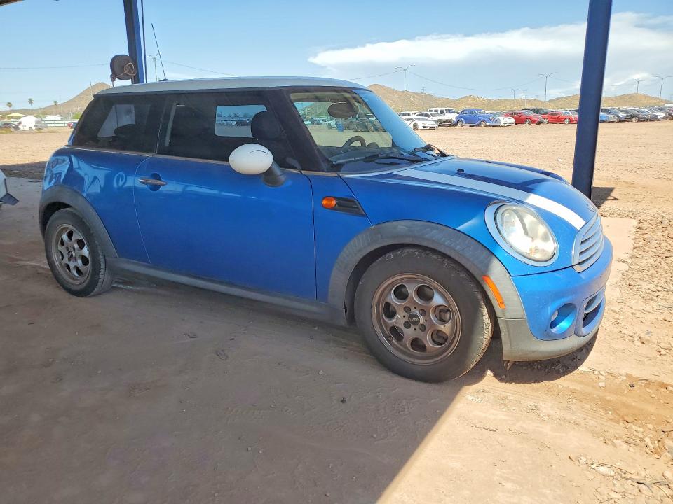 2012 Mini Cooper VIN WMWSU3C55CT259914 COPART salvage auction — REAR END, Az - Cert Of Title - Salvage, sold $775 on 2026-08-27 (photo 4)