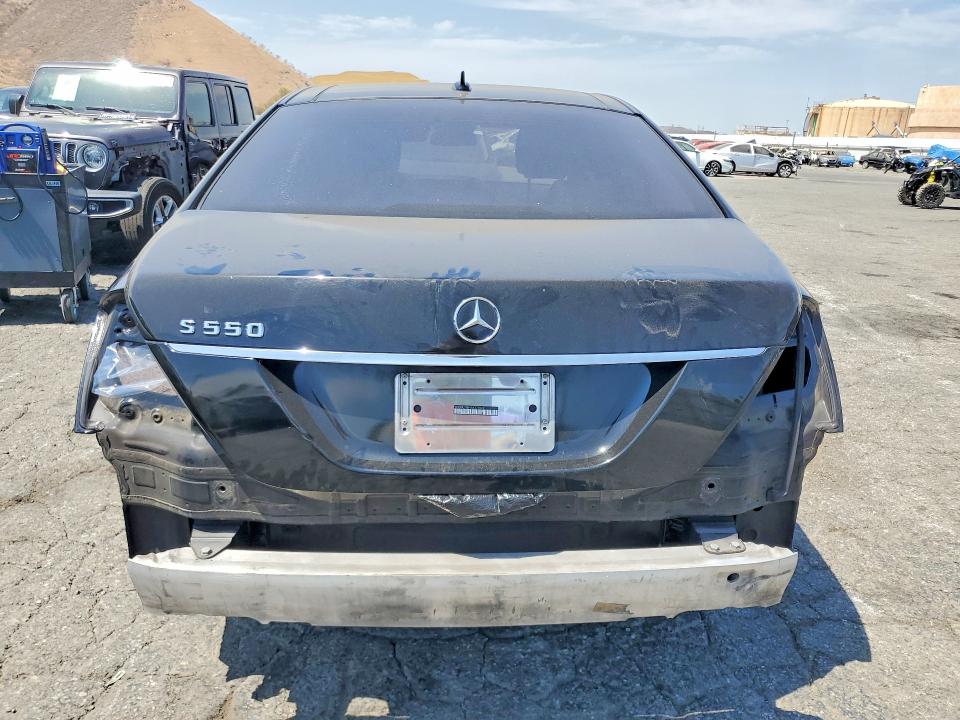 2011 Mercedes-benz S class VIN WDDNG7BB4BA373909 COPART salvage auction — FRONT END, CA - SALVAGE CERTIFICATE, sold $875 on 2026-08-20 (photo 6)