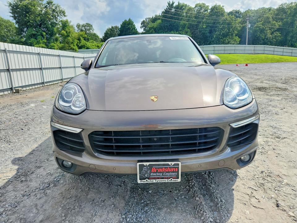 2015 Porsche Cayenne VIN WP1AF2A25FLA31488 COPART salvage auction — REAR END, Nc - Salvage Certificate Of Title, sold $7,300 on 2026-08-26 (photo 5)