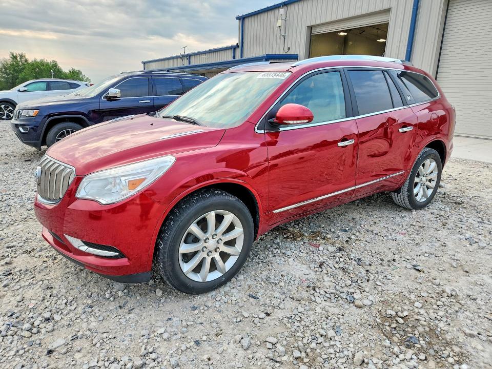 2014 Buick Enclave VIN 5GAKRBKD0EJ106686 COPART salvage auction — SIDE, Mi - Certificate Of Title, sold $2,400 on 2026-09-03 (photo 1)