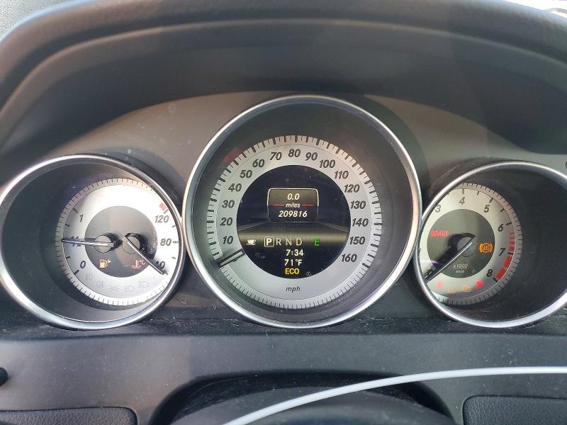 2013 Mercedes-benz VIN WDDGF8AB4DA835827 COPART salvage auction — FRONT END, OH - CERTIFICATE OF TITLE, sold $850 on 2026-08-14 (photo 9)