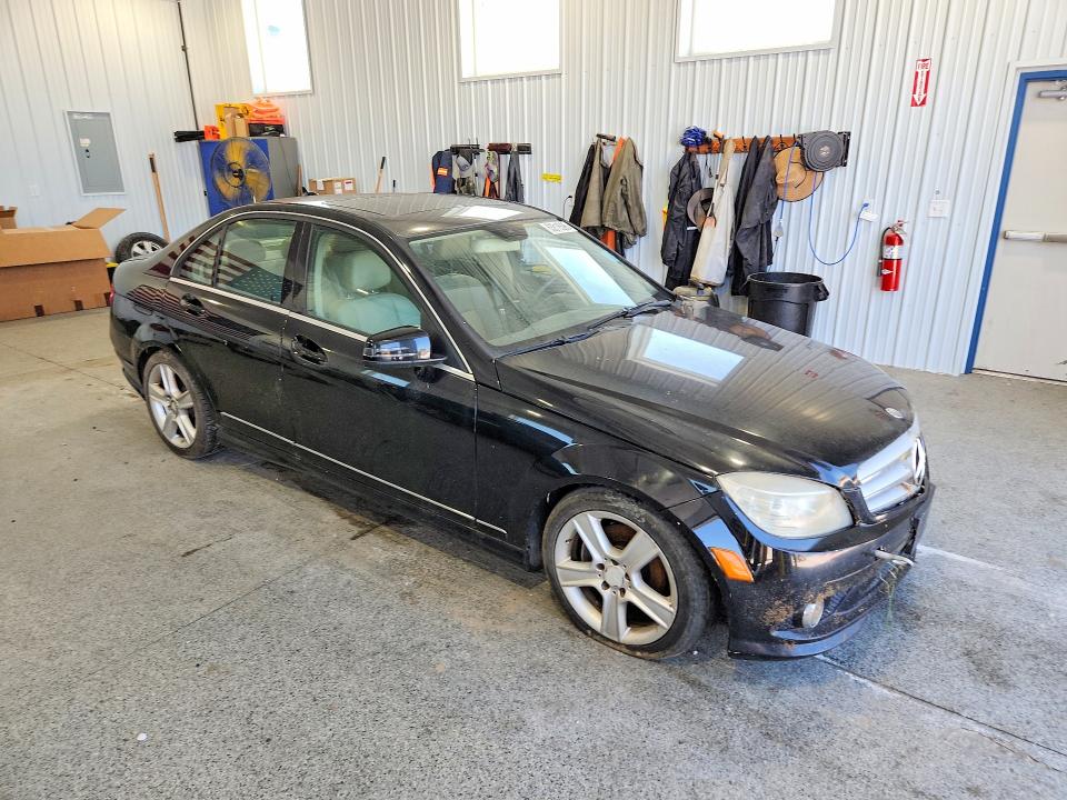 2010 Mercedes-benz C class VIN WDDGF8BB8AF445844 COPART salvage auction — WATER/FLOOD, OH - CERT OF TITLE-FLOOD VEHICLE, sold $425 on 2026-08-21 (photo 4)